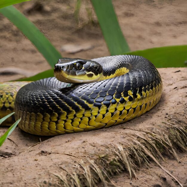 Panthera aristolochiae comumente conhecida como a cobra-rato chinesa