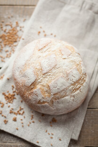 Pão ázimo fresco.