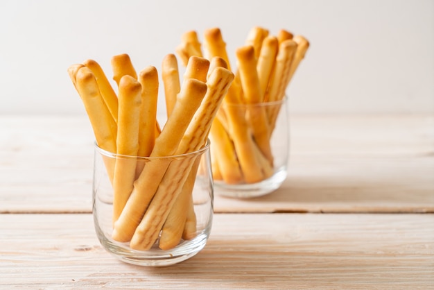 Foto pão de biscoito em vidro