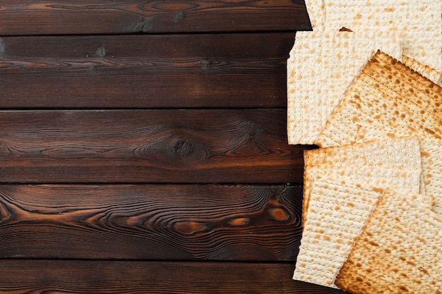 Pão de matzá judaico tradicional