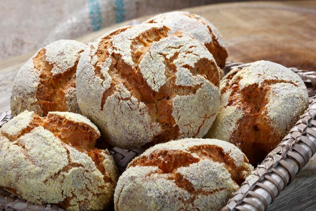 Pão de milho pão de fubá