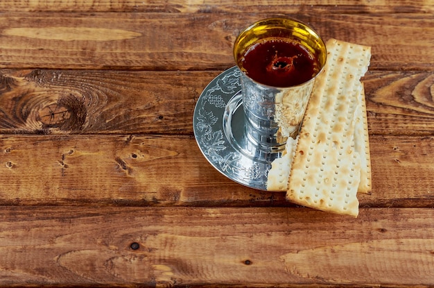 Pão de páscoa judaica matzo