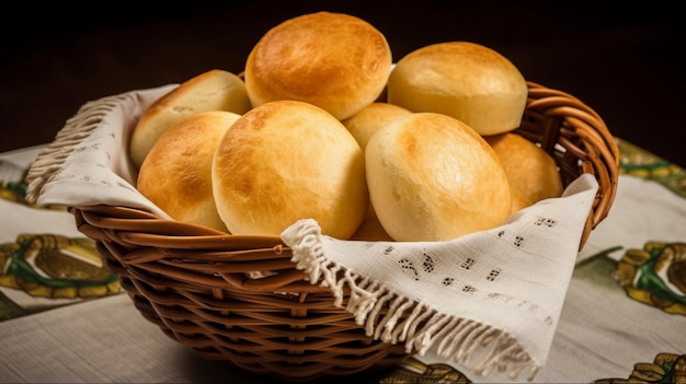 pao de queijo deliciosa e típica comida brasileira