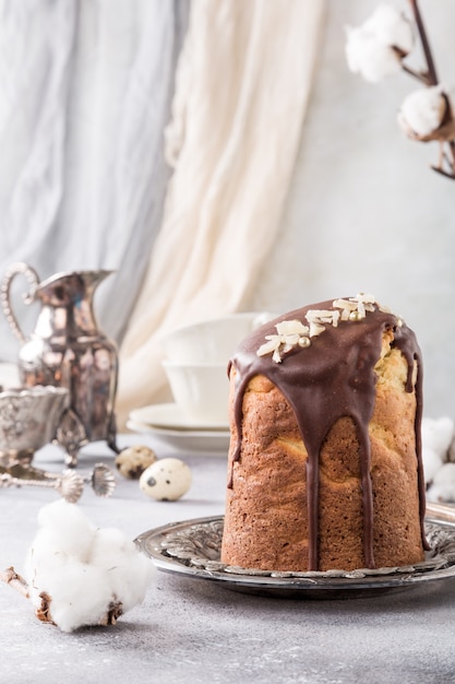 Pão doce ortodoxo de Páscoa