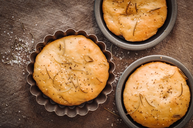 Pão Italiano Focaccia