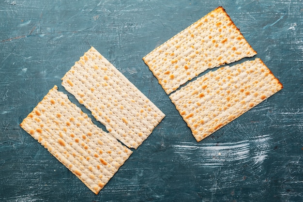 Pão matzo tradicional judaico