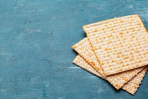 Pão matzo tradicional judaico