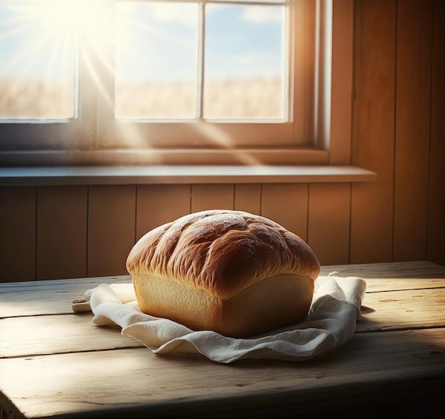 Pão na mesa IA generativa