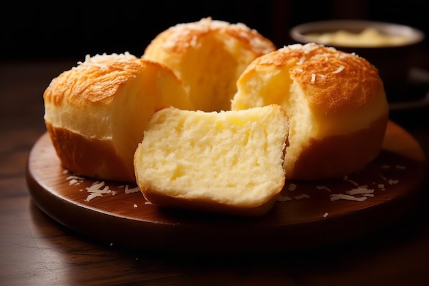 Pao de Queijo Pan de Queso Brasileño Comida Brasileña