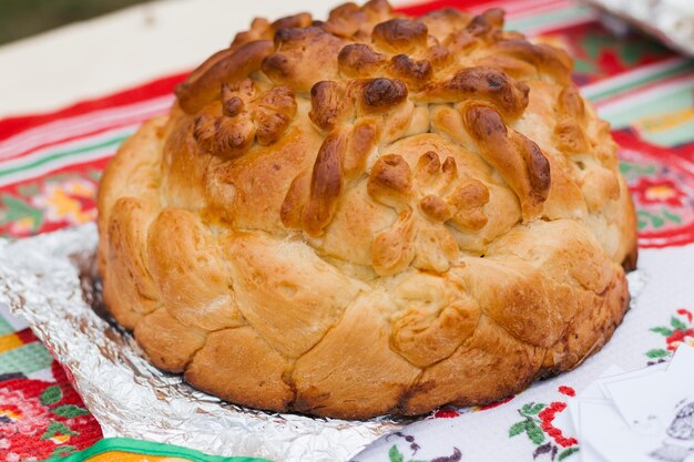 Pão tradicional russo