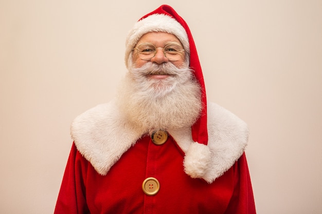 Papá Noel en blanco