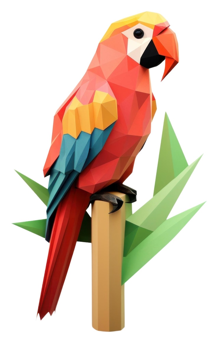 Foto papagaio de papua nueva guinea, aves y animales silvestres