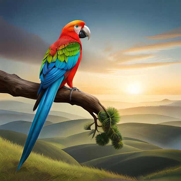 papagaio tropical