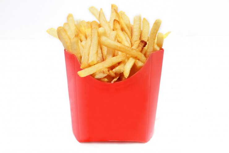 papas fritas, comida callejera