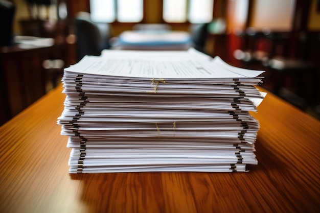 Papéis de negócios muitas pastas pilha documentos de trabalho papéis de escritório pilha de informações