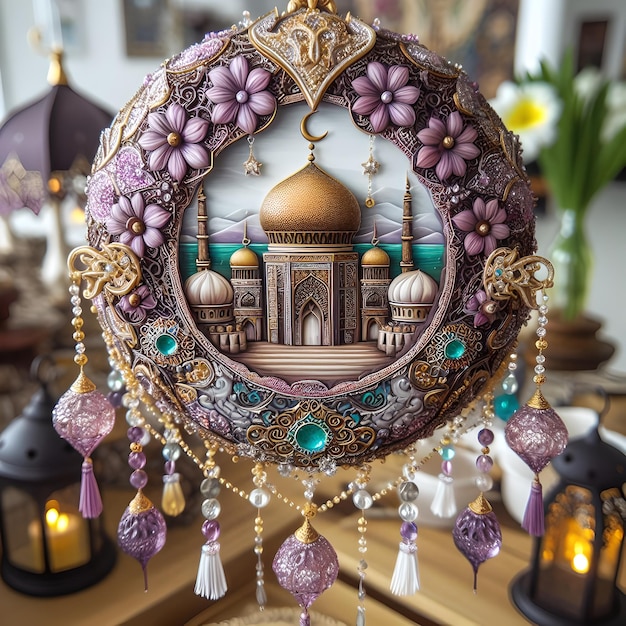 Papéis de parede de arte islâmica para o Ramadan