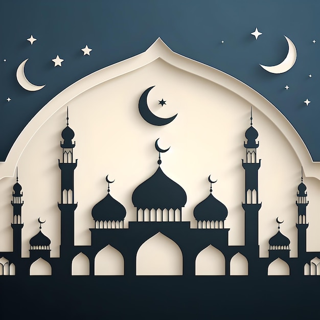 Papéis de parede de arte islâmica para o Ramadan