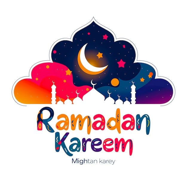 Papéis de parede felizes do Ramadan cartões de saudação cartazes cobertas de entretenimento design do Ramadan