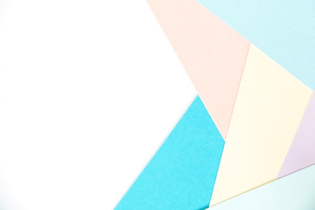 El papel abstracto es fondo colorido, diseño creativo para el papel pintado en colores pastel.