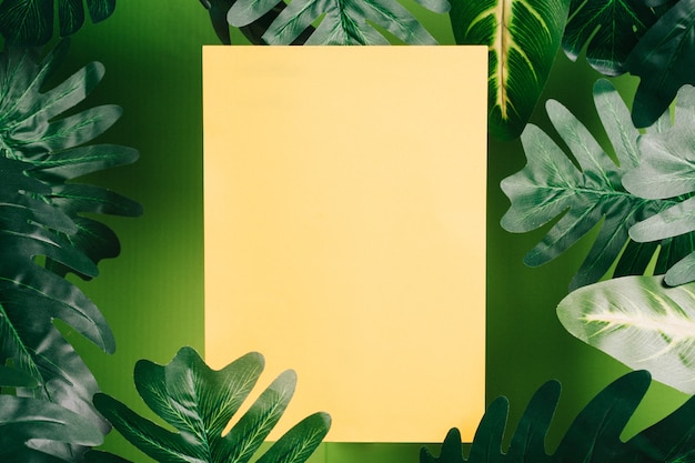 papel amarelo é colocado entre as folhas