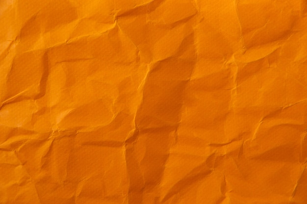 Papel arrugado naranja