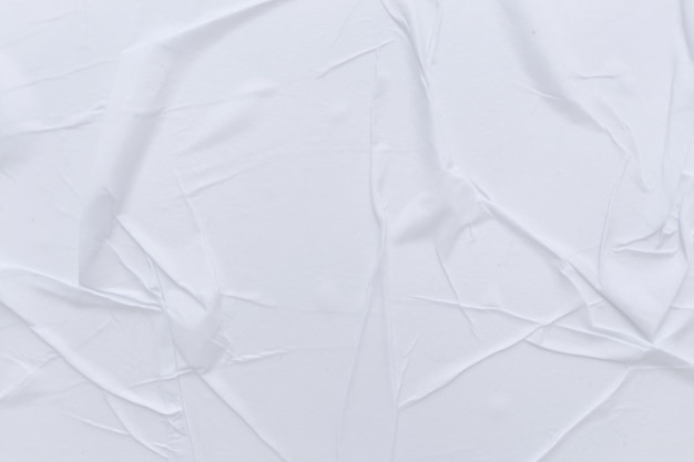 Papel blanco en blanco es fondo de textura arrugada Fondos de textura de papel arrugado para diversos propósitos