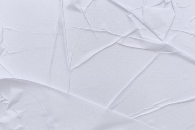 Papel blanco en blanco es fondo de textura arrugada Fondos de textura de papel arrugado para diversos propósitos