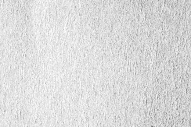 Papel branco limpo, fundo enrugado, abstrato, papel branco amassado