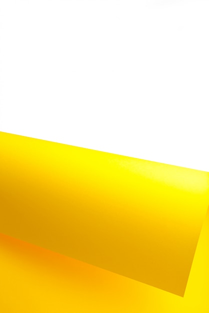 Foto papel de color amarillo y blanco geométrico