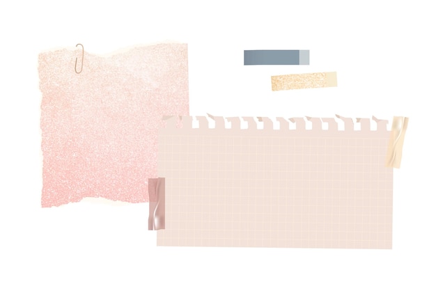 Papel de notas adesivo png fundo transparente