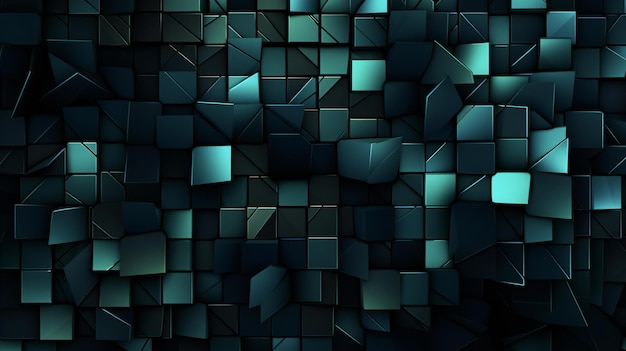 papel de parede 3D abstrato azul