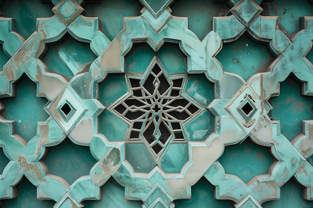 Papel de parede adornado com padrões de Korali