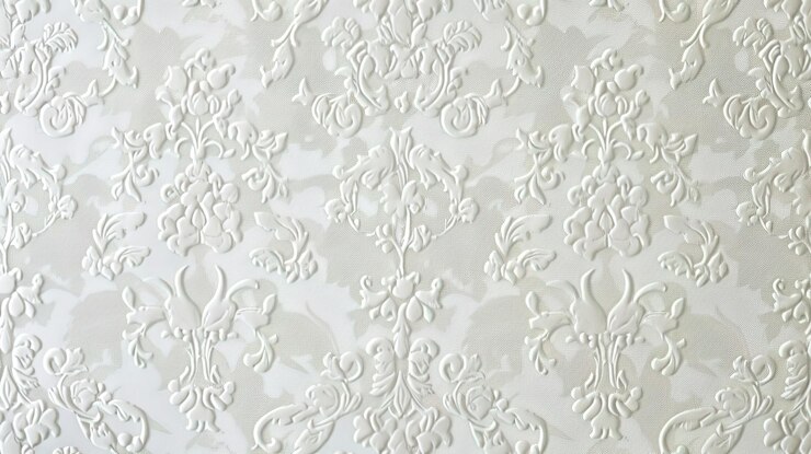 Foto papel de parede com padrão branco