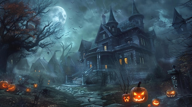 Papel de parede com tema de Halloween