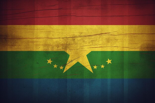 Papel de parede da bandeira da República Centro-Africana