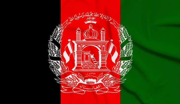Foto papel de parede da bandeira do afeganistão papel de parede da bandeira bandeira nacional do afeganistão