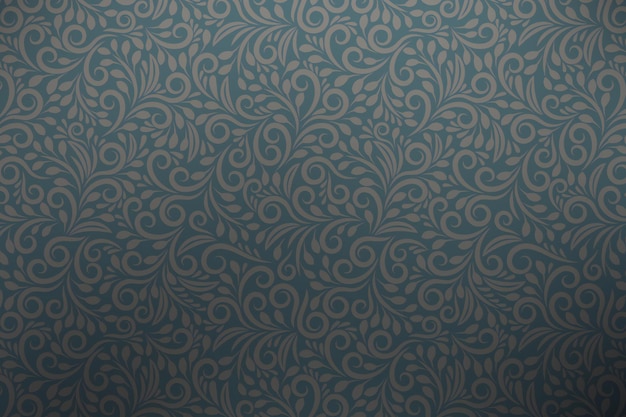 Papel de parede Damasco sem costura Fundo vintage