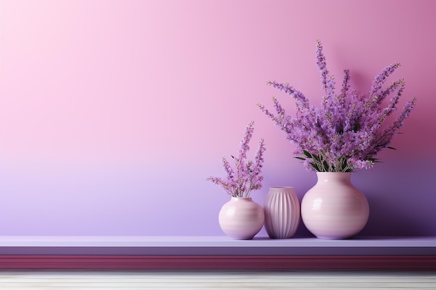 Papel de parede de design minimalista com cores pastel 4K