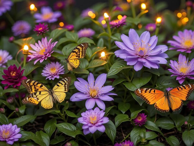 Foto papel de parede de flores silvestres de primavera