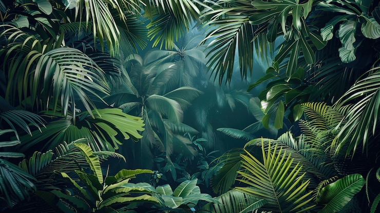 Foto papel de parede de floresta tropical
