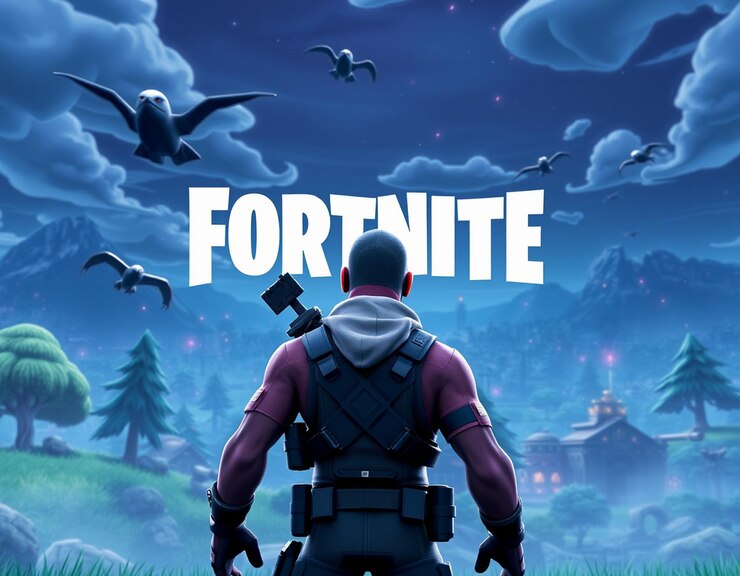 Foto papel de parede de fortnite 4k para jogos