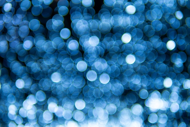 Papel de parede de fundo azul bokeh ou decoração de pano de fundo, saudação sazonal e styl festivo