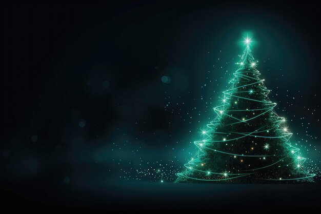 Papel de parede de fundo de árvore de Natal
