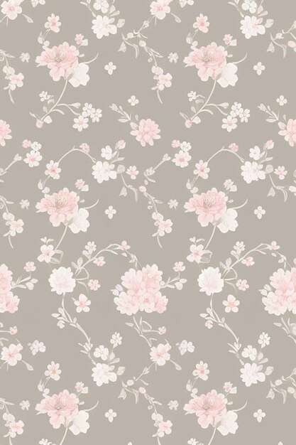 Papel de parede de fundo de design floral