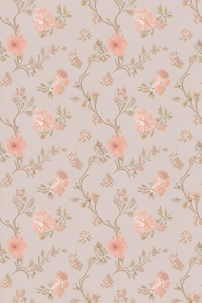 Papel de parede de fundo de design floral