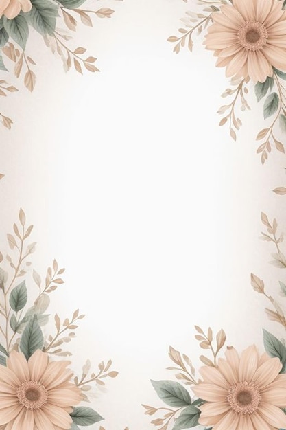 Foto papel de parede de fundo de design floral