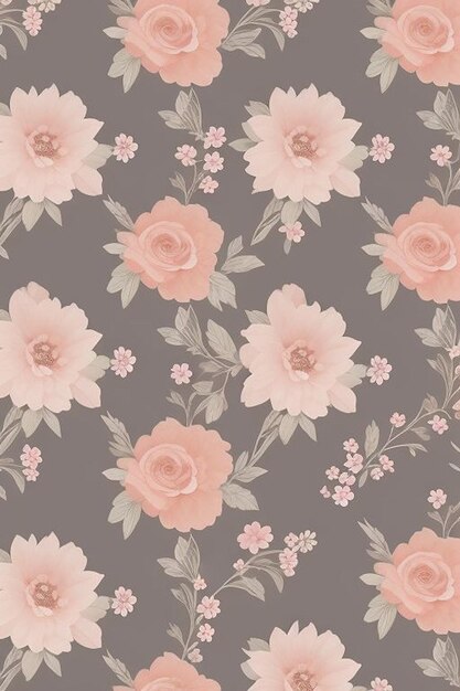 Papel de parede de fundo de design floral