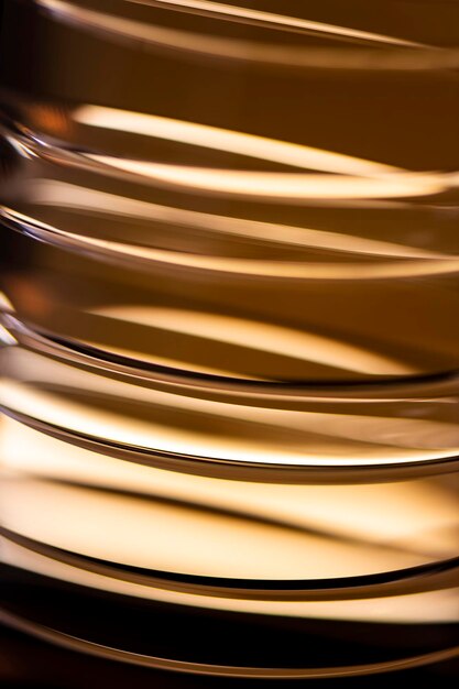 Foto papel de parede de fundo dourado abstrato de um elegante design fotográfico de segmentos ondulados suaves e dourados