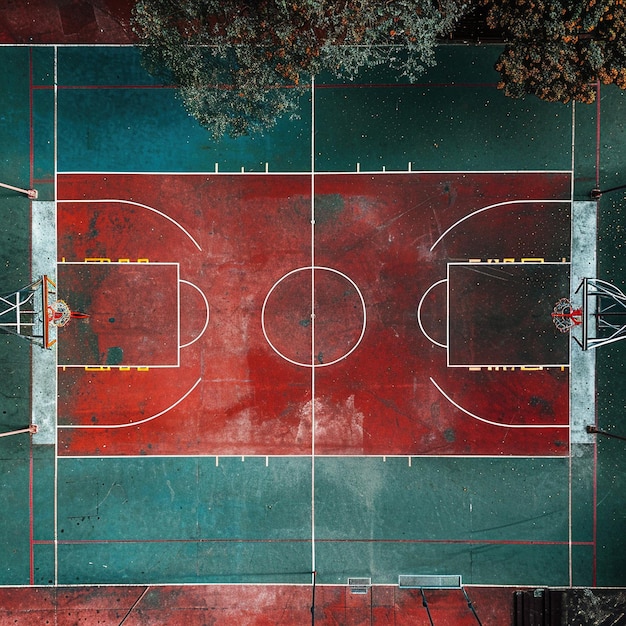 Papel de parede de fundo relacionado a esportes de basquete