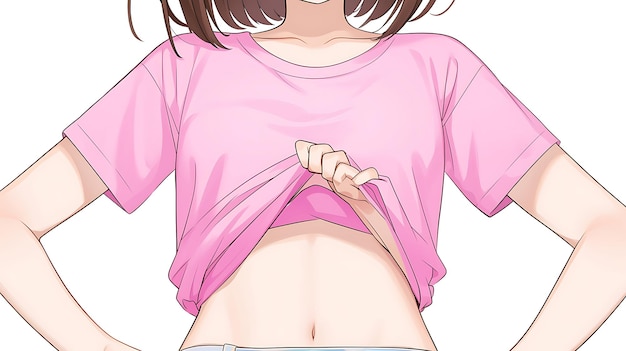 Foto papel de parede de menina de anime bonito